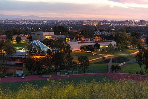 CUI Campus from French Hill